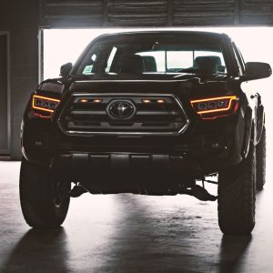Toyota Tacoma LED Grill Light Kit - ORACLE Lighting - Pre-Runner Style - Tinted Lens - `16-`20